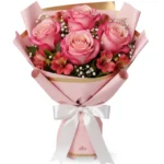 Buquê de Rosas e Astromélias